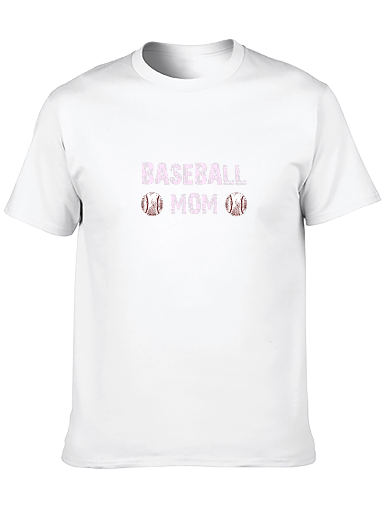 Baseball Mom Graphic T-Shirt - Soft Cotton Blend