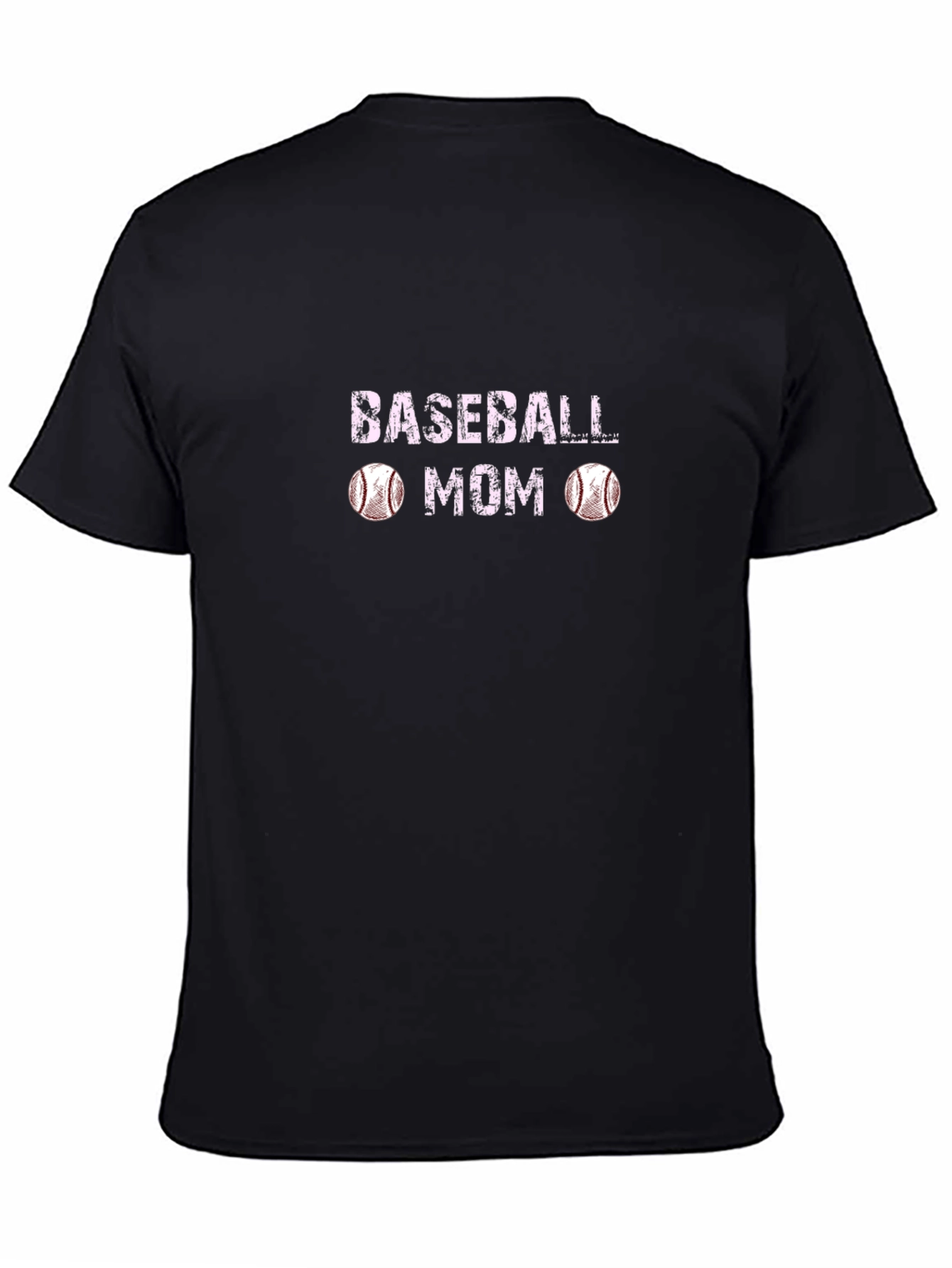 Baseball Mom Graphic T-Shirt - Soft Cotton Blend
