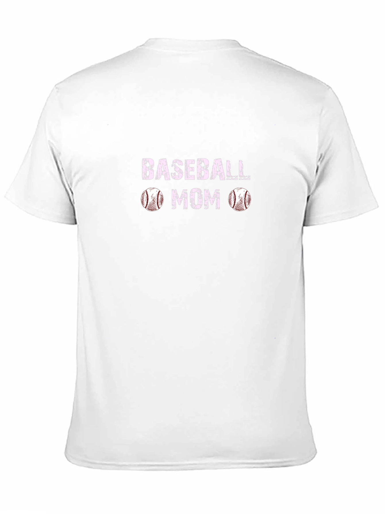 Baseball Mom Graphic T-Shirt - Soft Cotton Blend