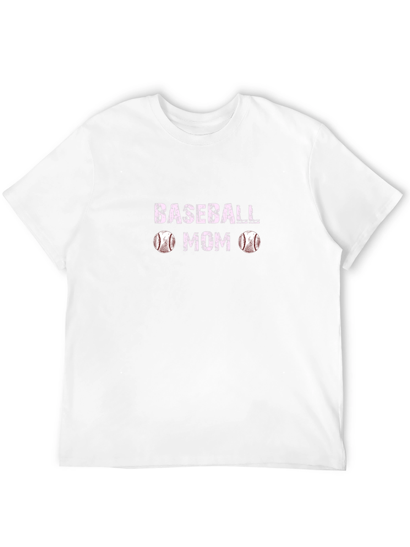 Baseball Mom Graphic T-Shirt - Soft Cotton Blend