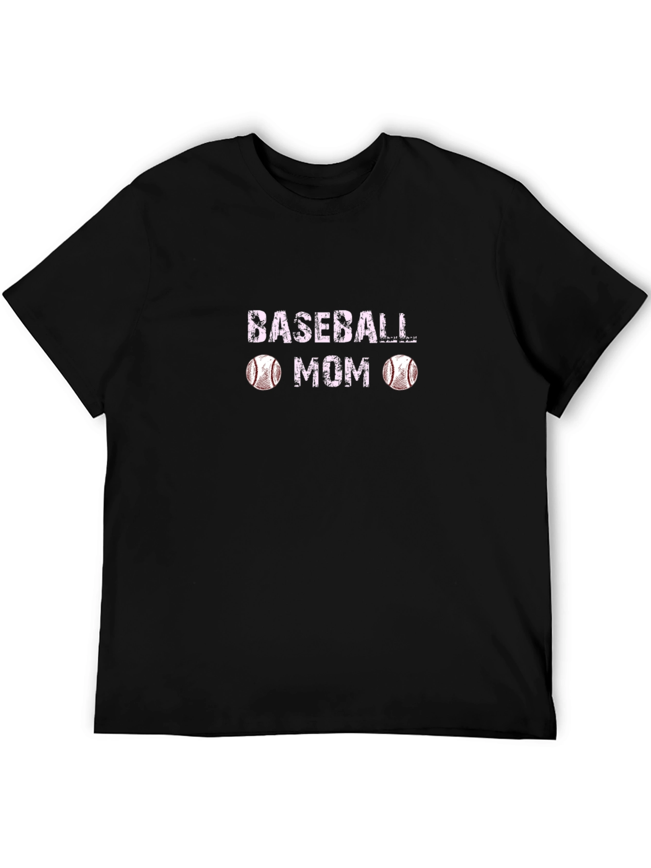 Baseball Mom Graphic T-Shirt - Soft Cotton Blend