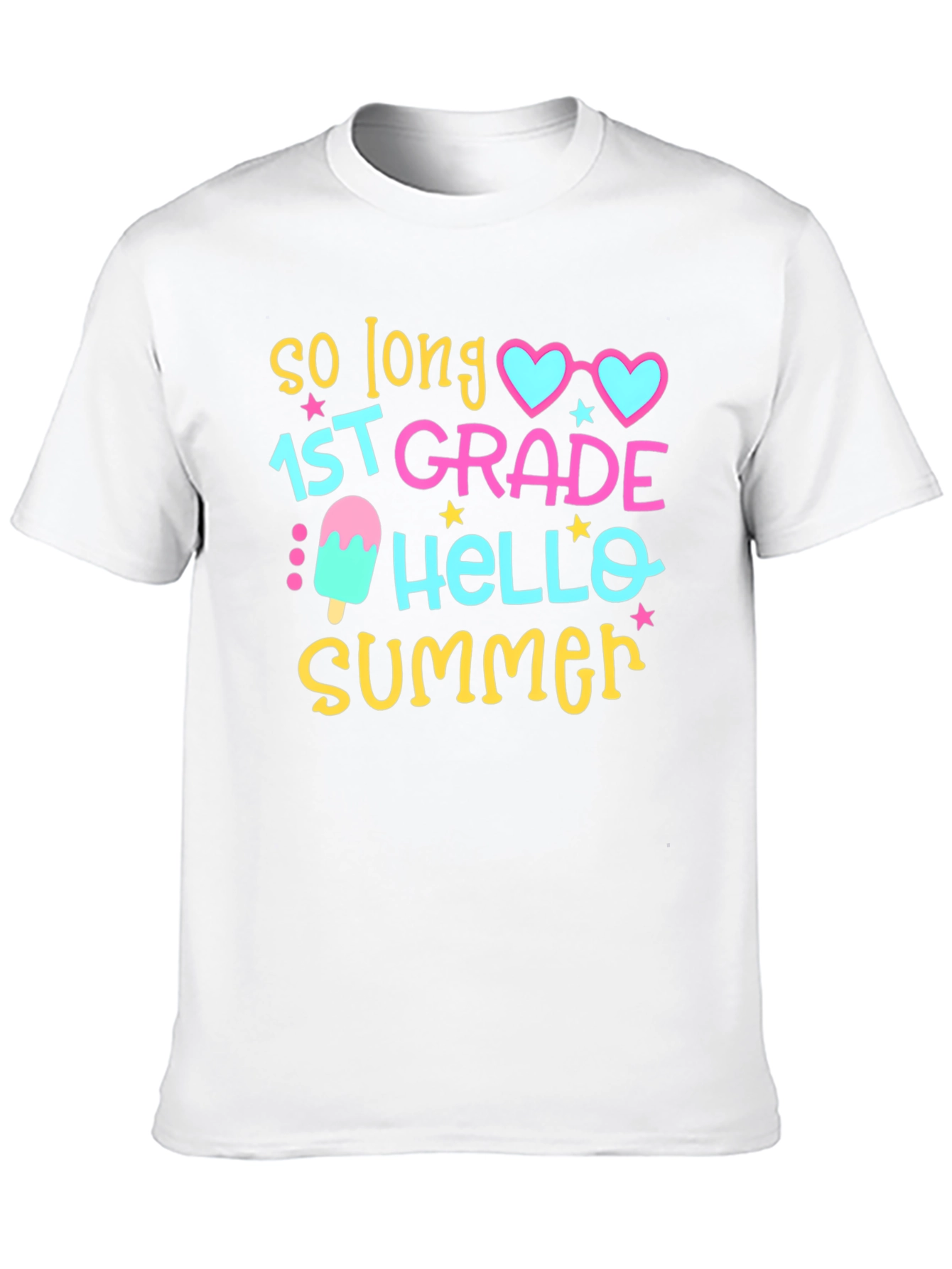 So Long 1st Grade Hello Summer T-Shirt