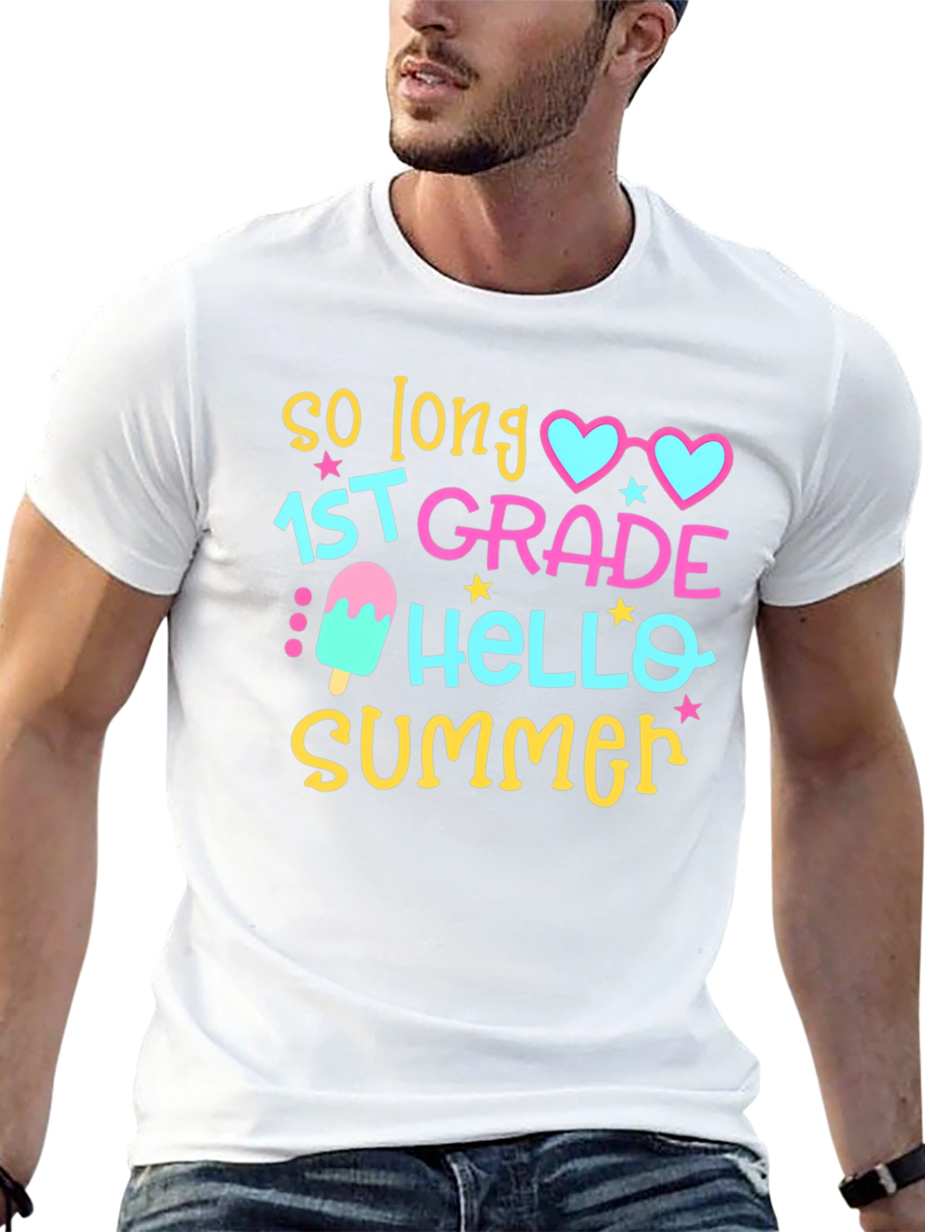 So Long 1st Grade Hello Summer T-Shirt