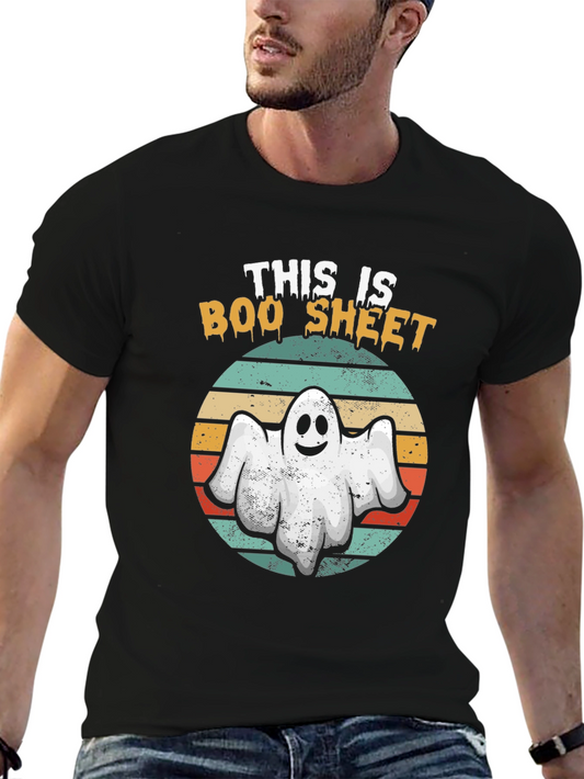 Boo Sheet Ghost Halloween T-Shirt