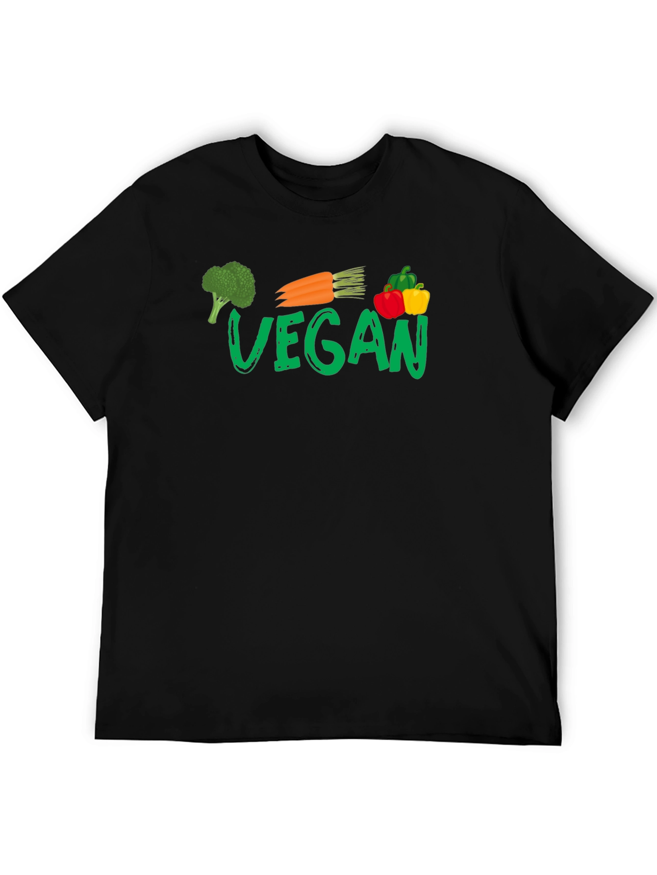 Vegan Vegetable Graphic T-Shirt