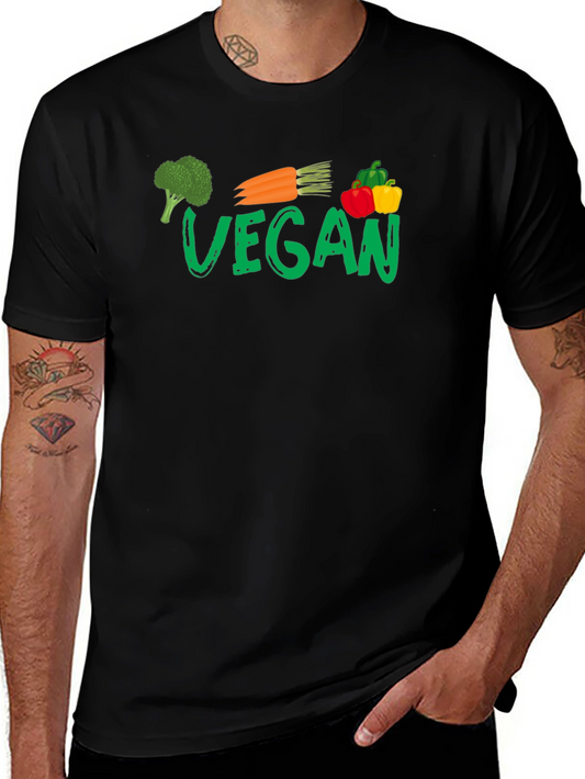 Vegan Vegetable Graphic T-Shirt