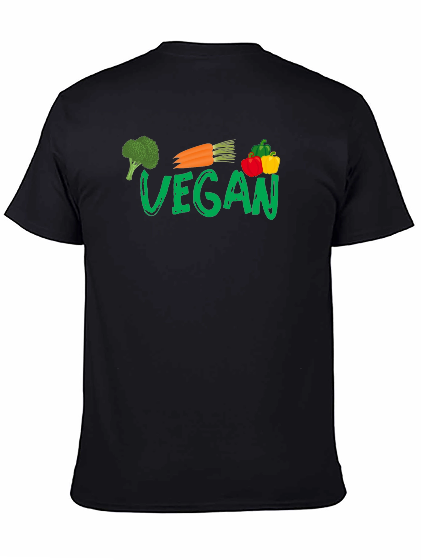 Vegan Vegetable Graphic T-Shirt