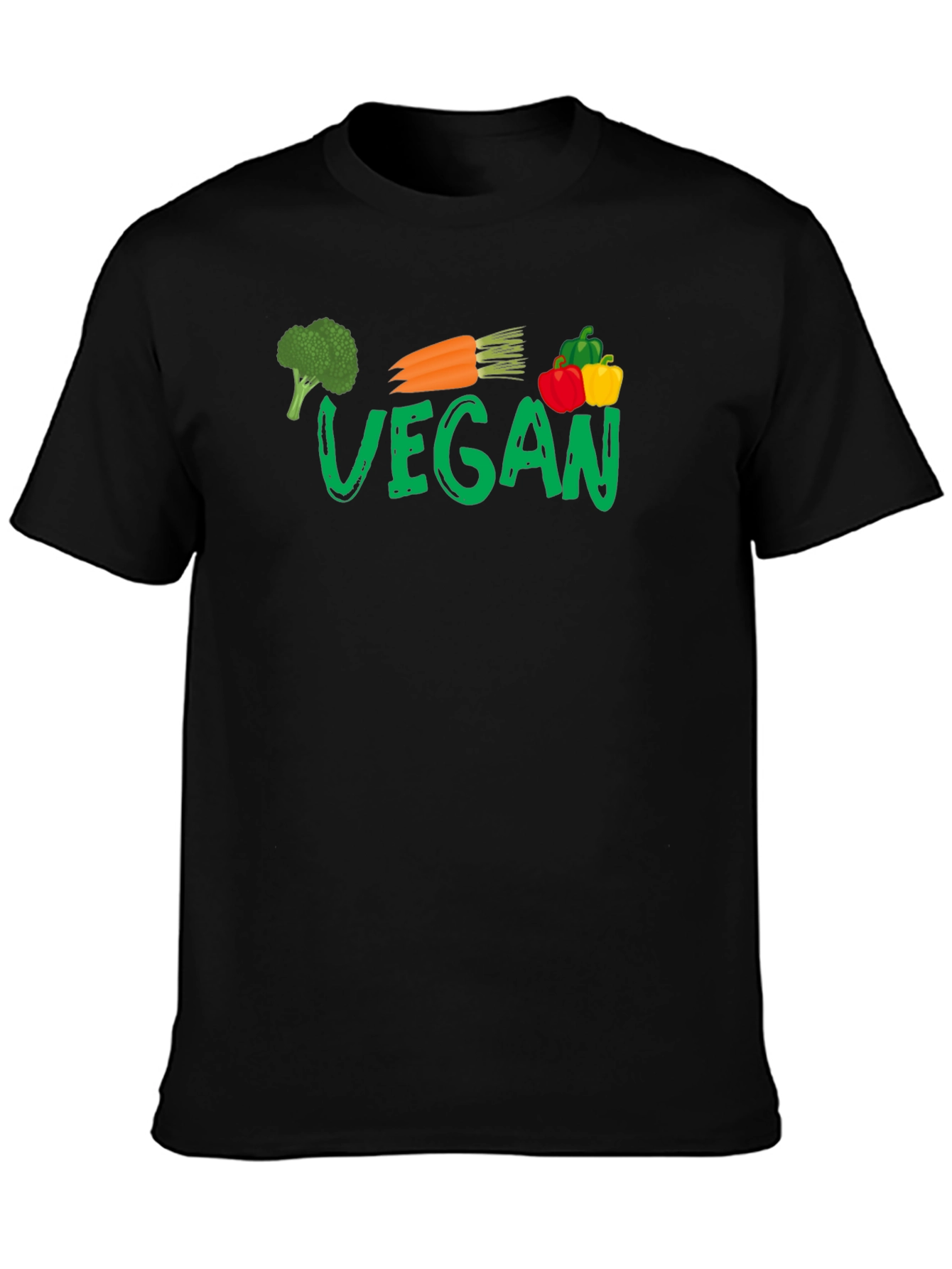 Vegan Vegetable Graphic T-Shirt