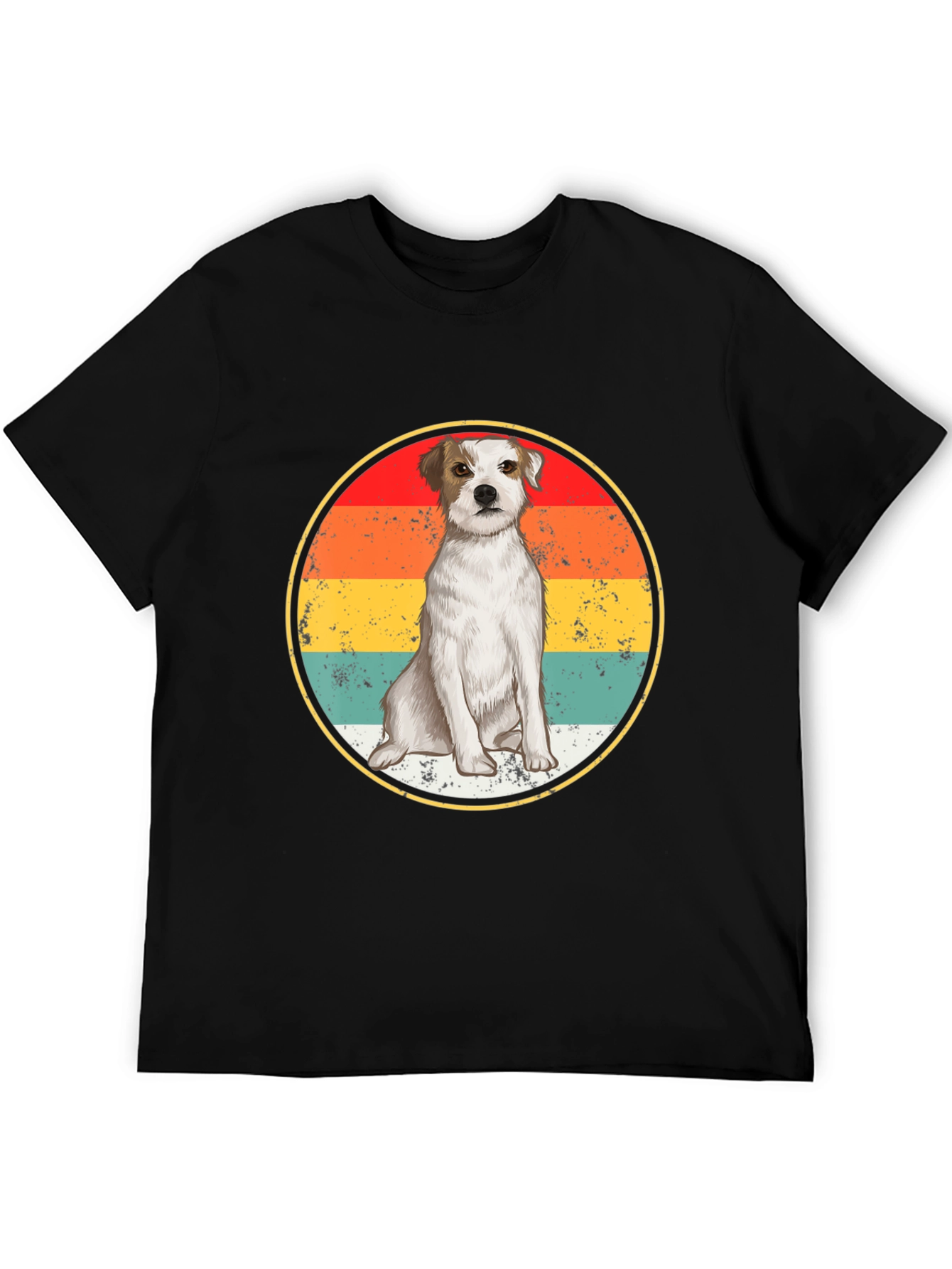 Retro Dog Graphic T-Shirt - Unique Animal Lover Tee