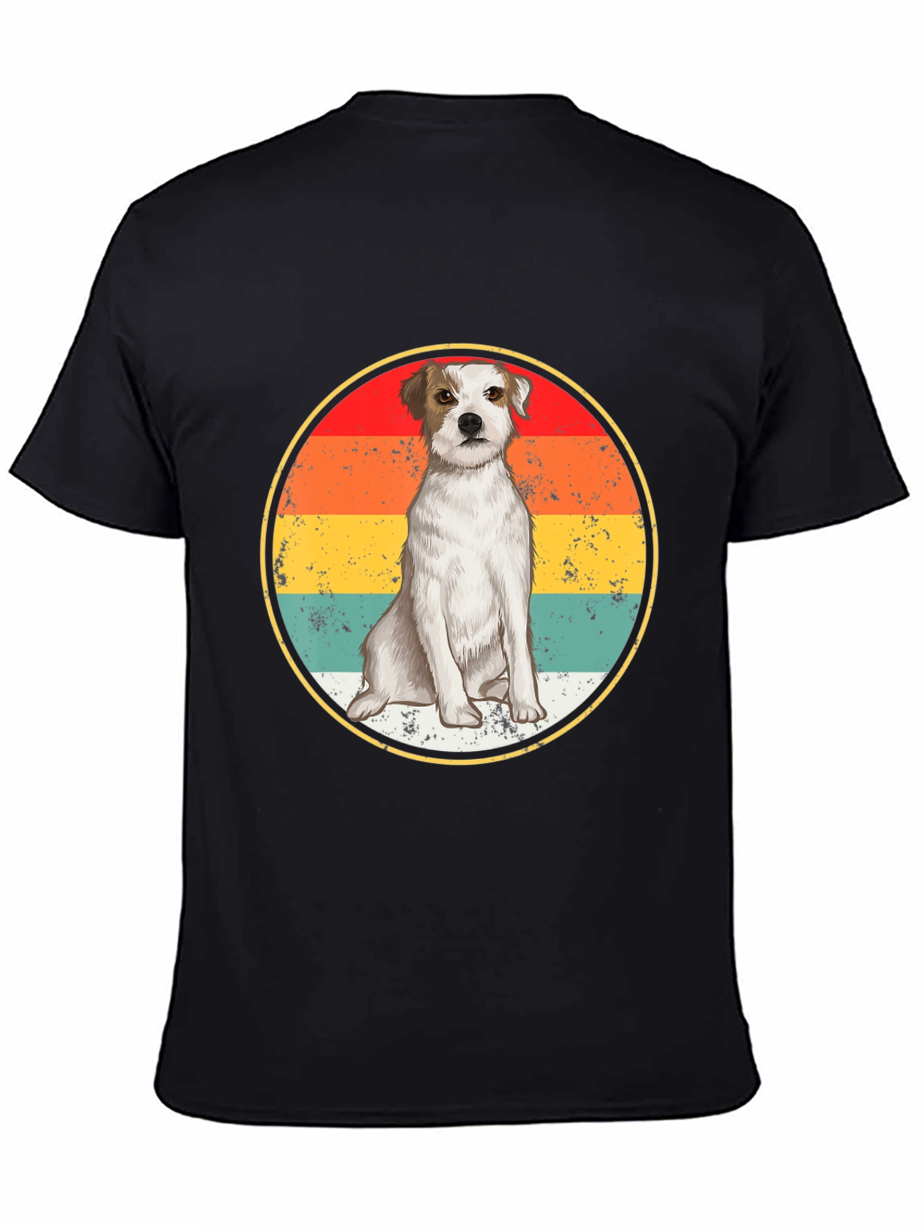 Retro Dog Graphic T-Shirt - Unique Animal Lover Tee