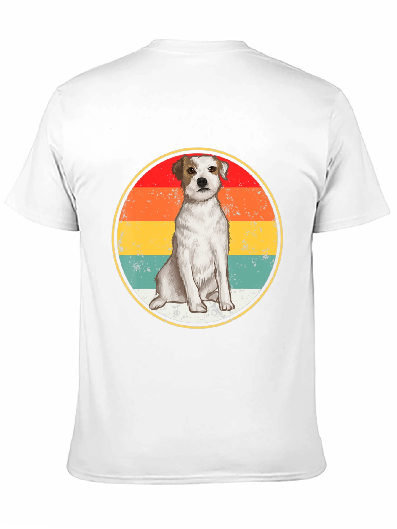 Retro Dog Graphic T-Shirt - Unique Animal Lover Tee