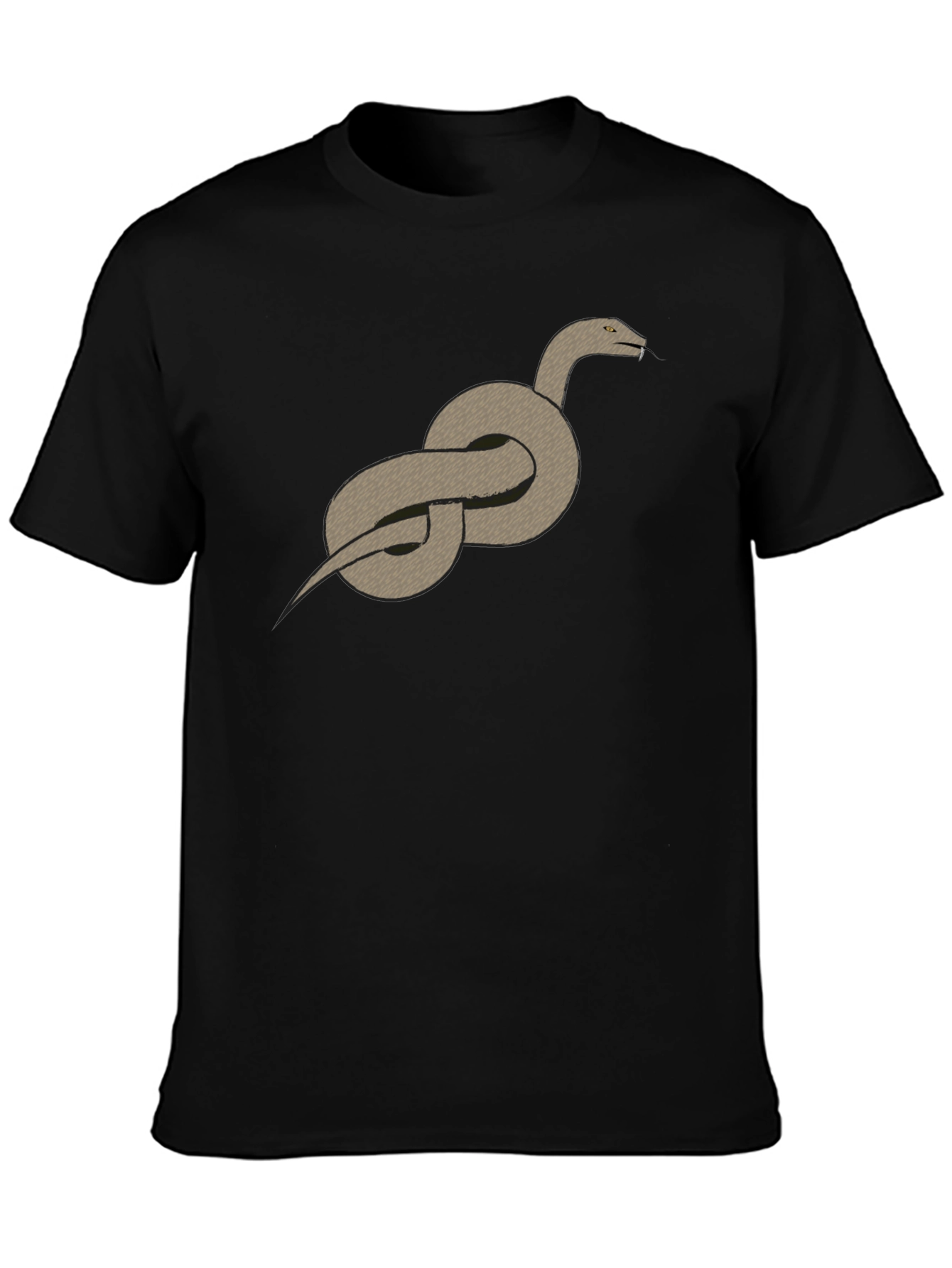 Snake Knot Graphic Tee - Casual Style