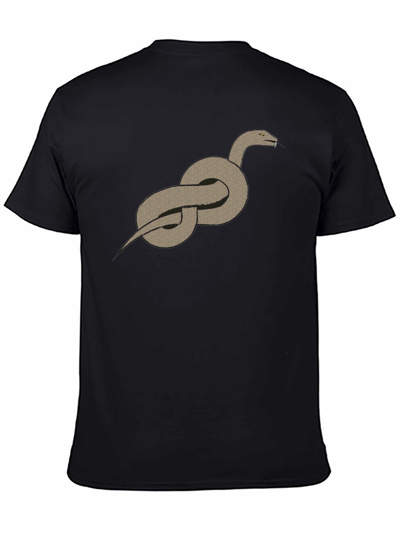Snake Knot Graphic Tee - Casual Style