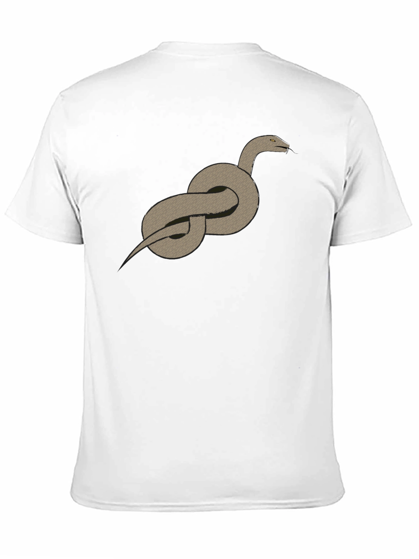 Snake Knot Graphic Tee - Casual Style