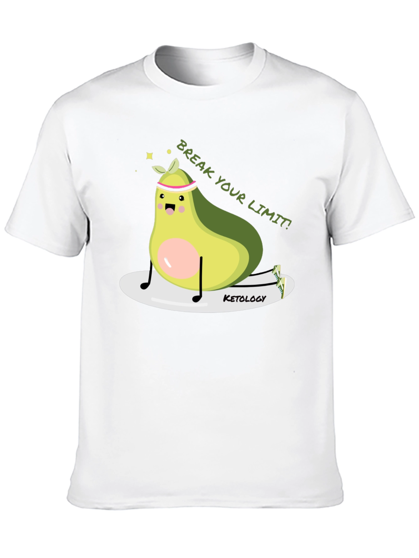 Avocado Gym T-Shirt - Break Your Limit!