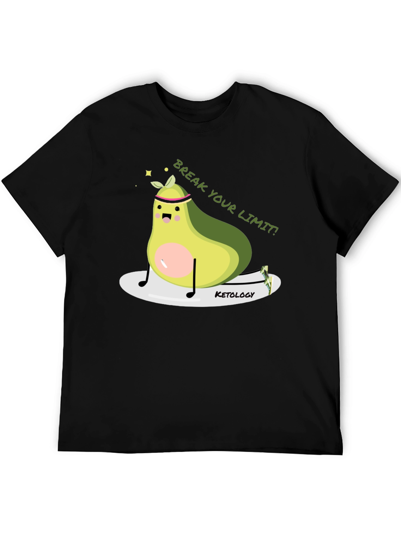 Avocado Gym T-Shirt - Break Your Limit!