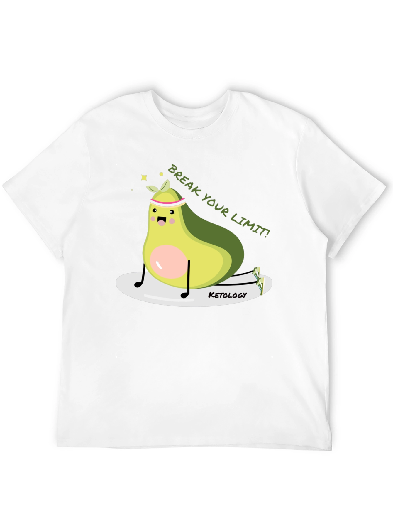 Avocado Gym T-Shirt - Break Your Limit!