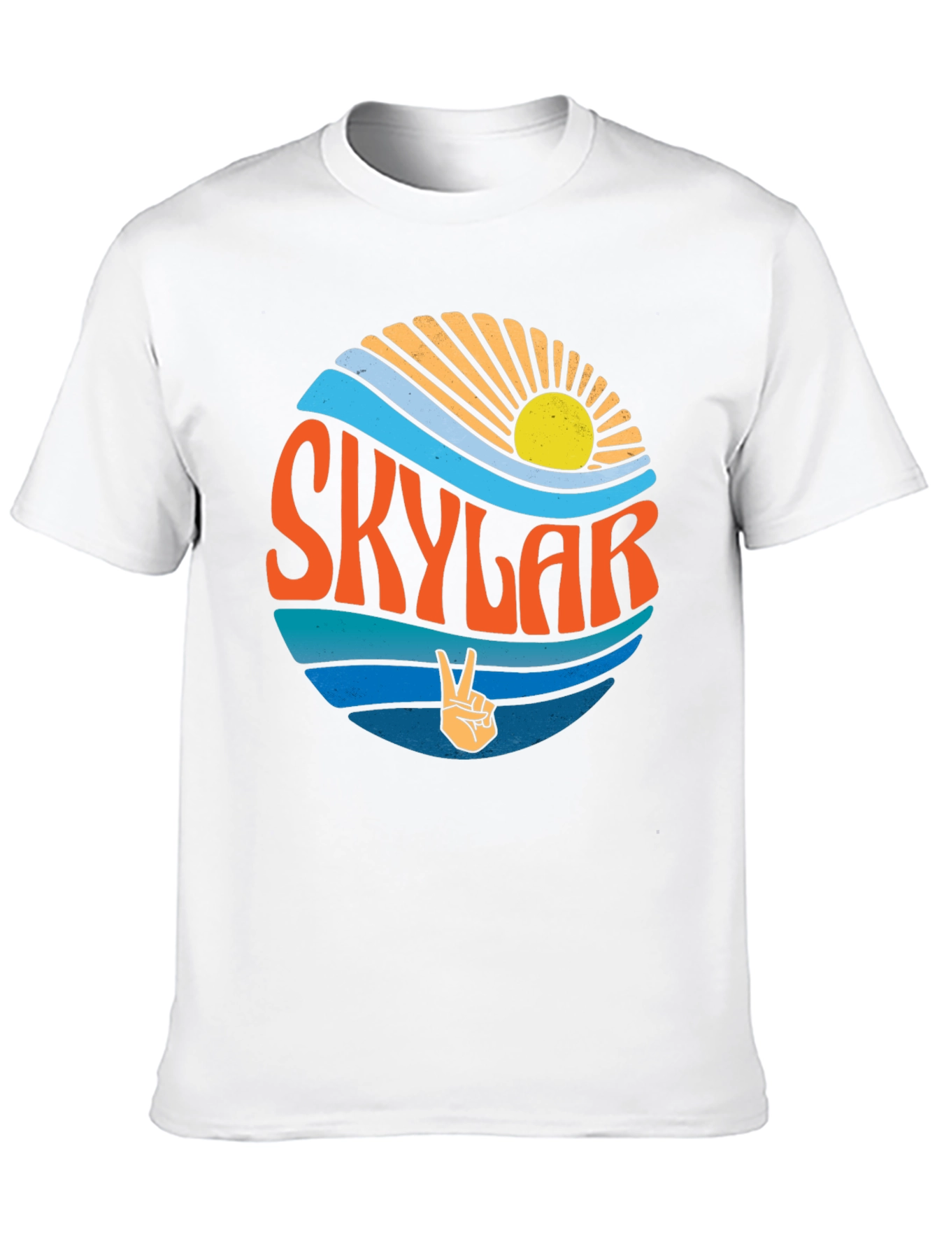 Skylar Retro Wave Graphic Tee