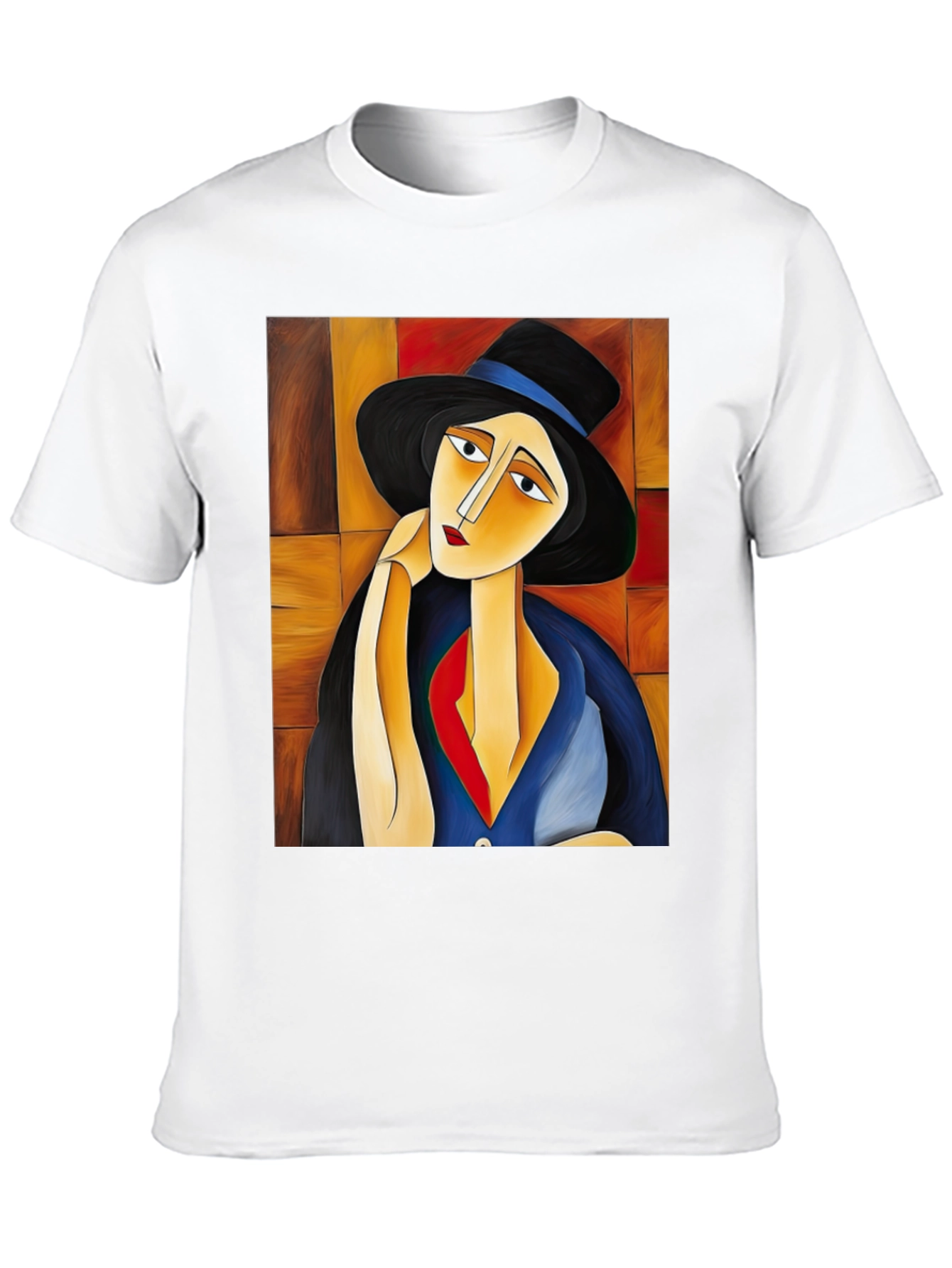 Abstract Portrait Graphic Tee