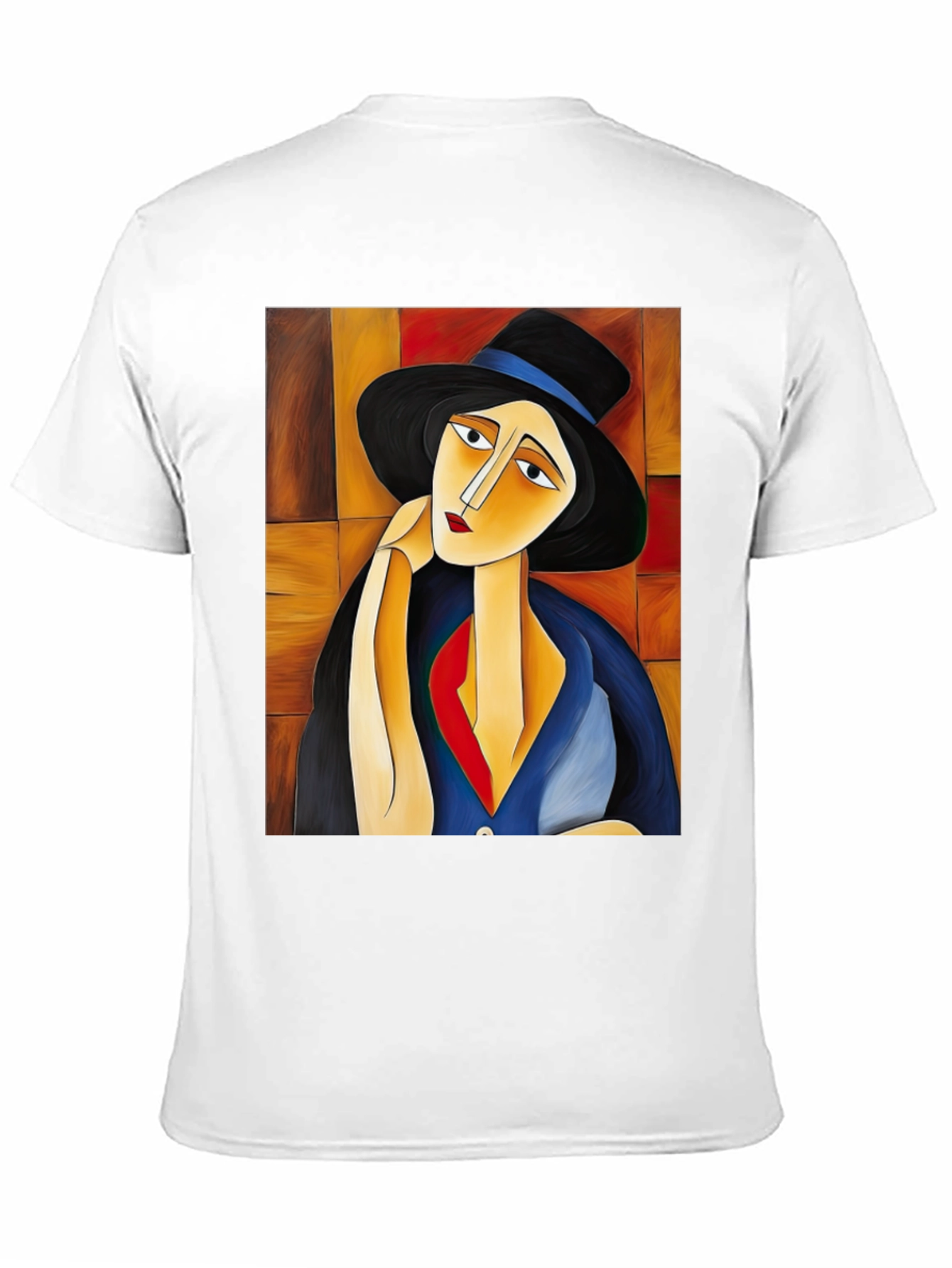 Abstract Portrait Graphic Tee