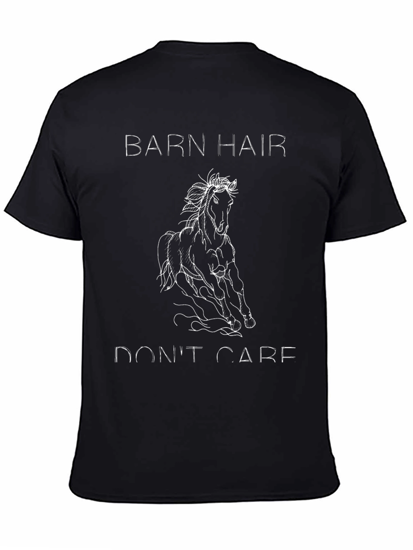 Barn Hair Dont Care Graphic Tee