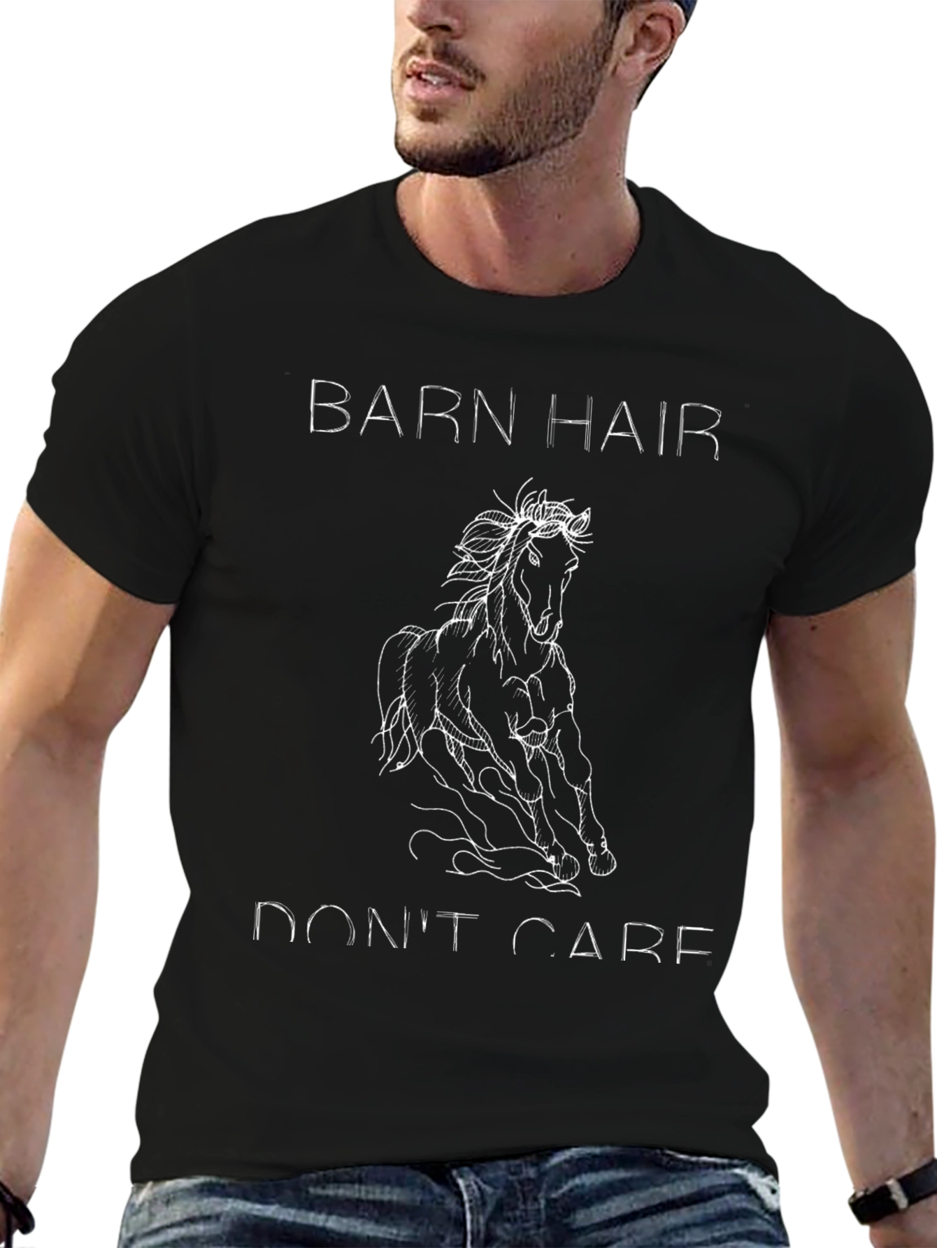 Barn Hair Dont Care Graphic Tee