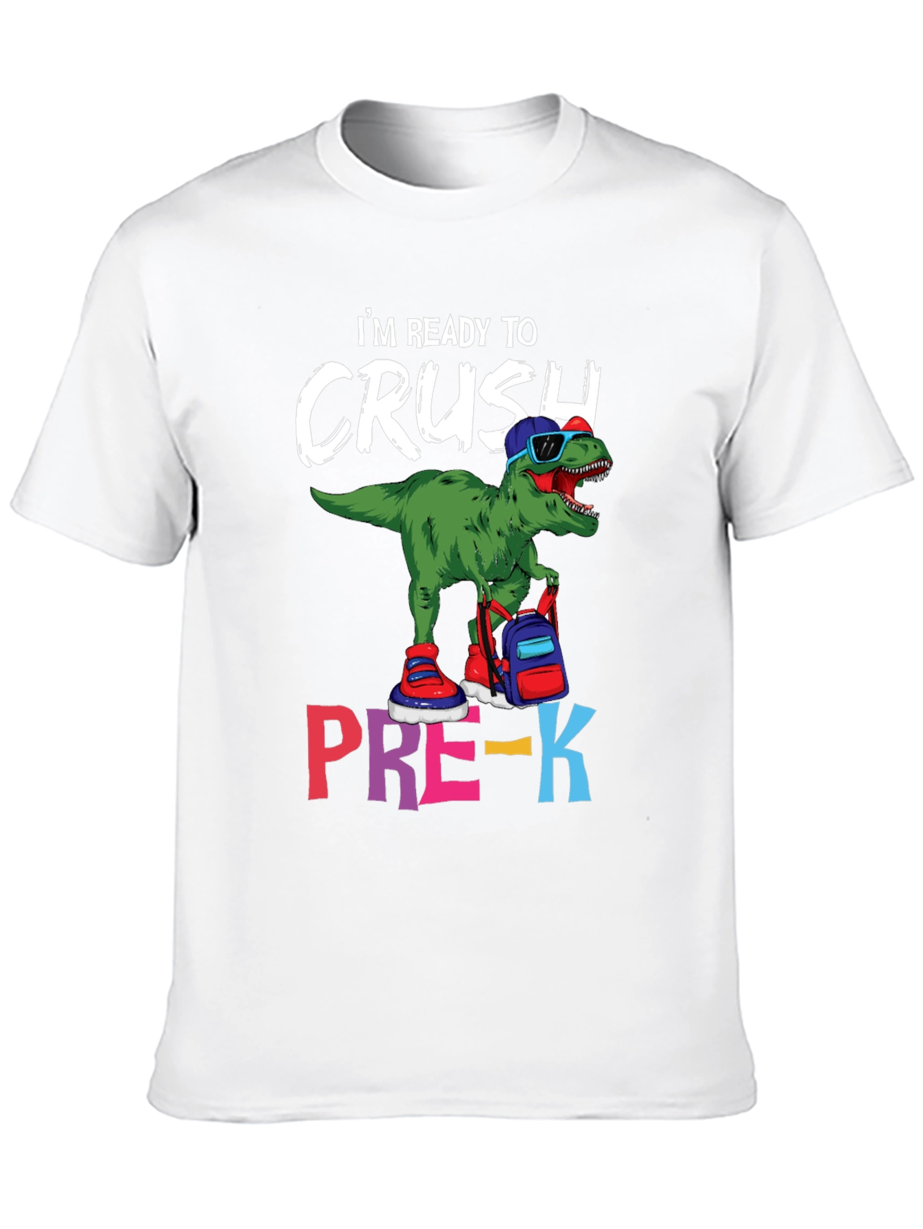 Ready to Crush Pre-K Dinosaur T-Shirt
