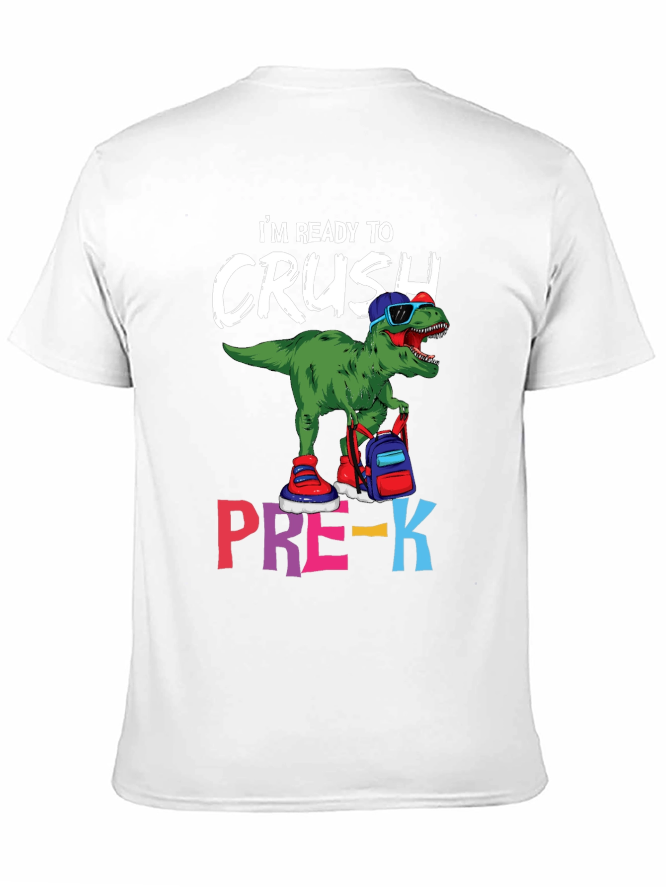 Ready to Crush Pre-K Dinosaur T-Shirt