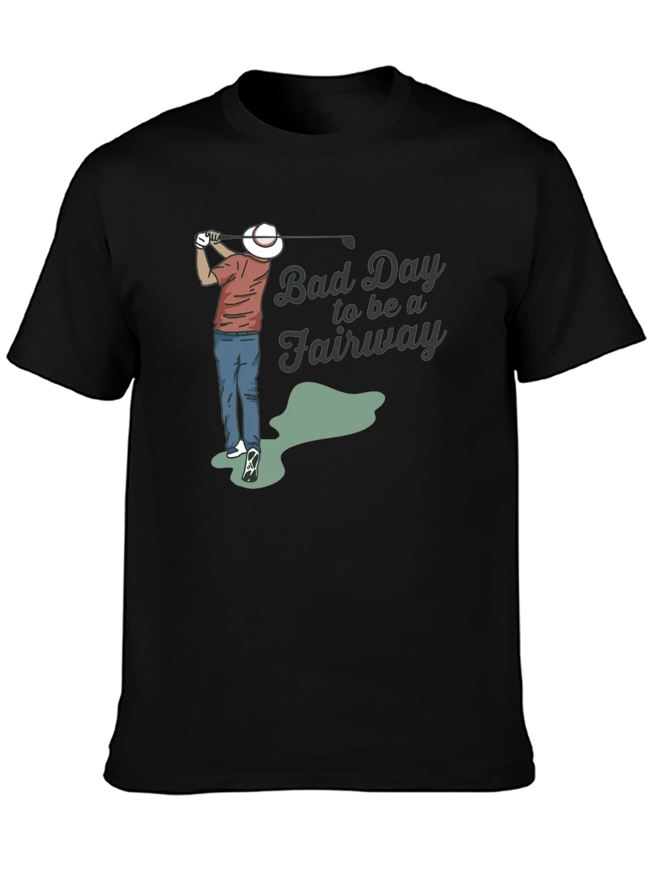 Bad Day To Be A Fairway Golf T-Shirt