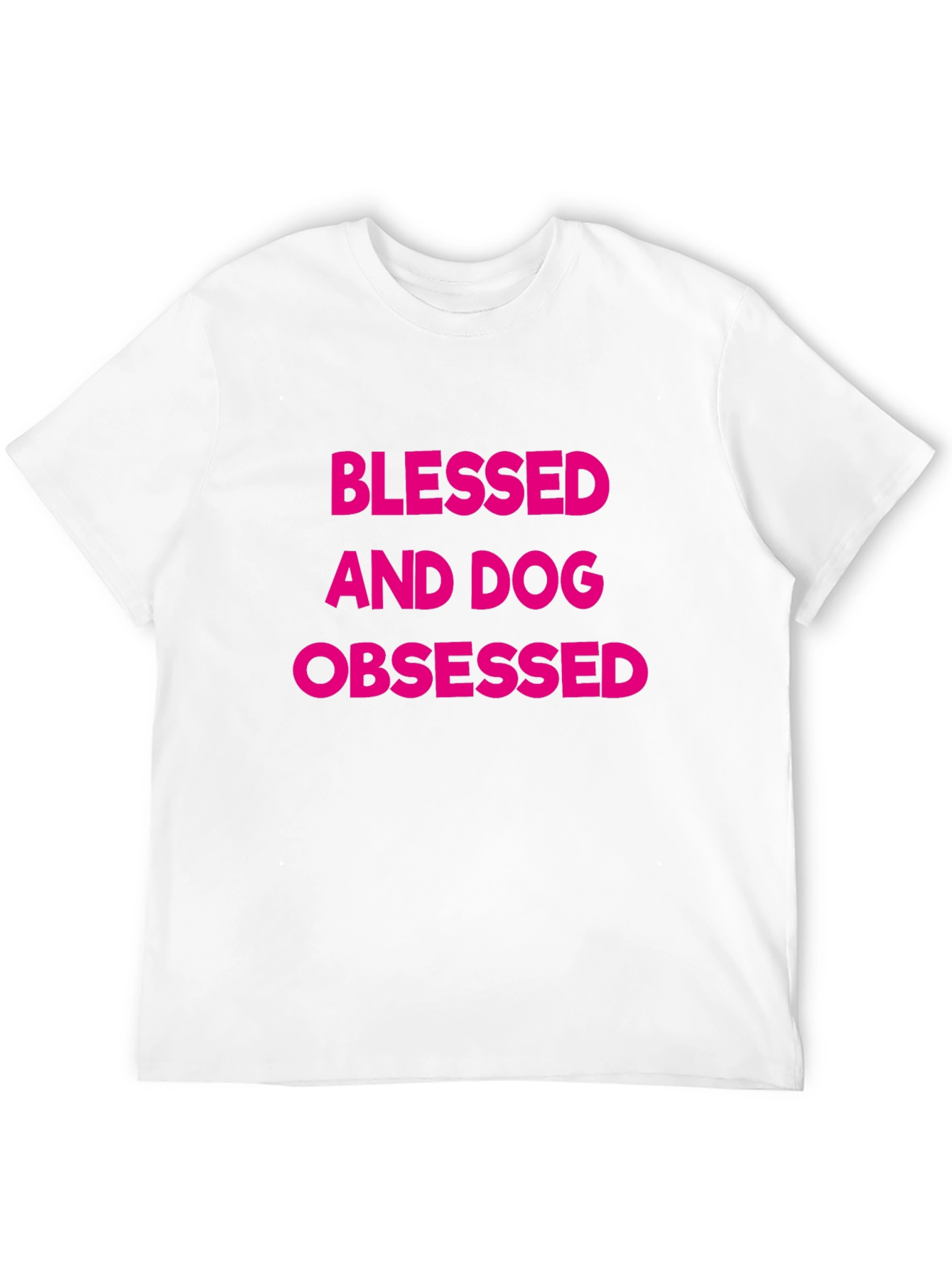 Blessed and Dog Obsessed Black T-Shirt