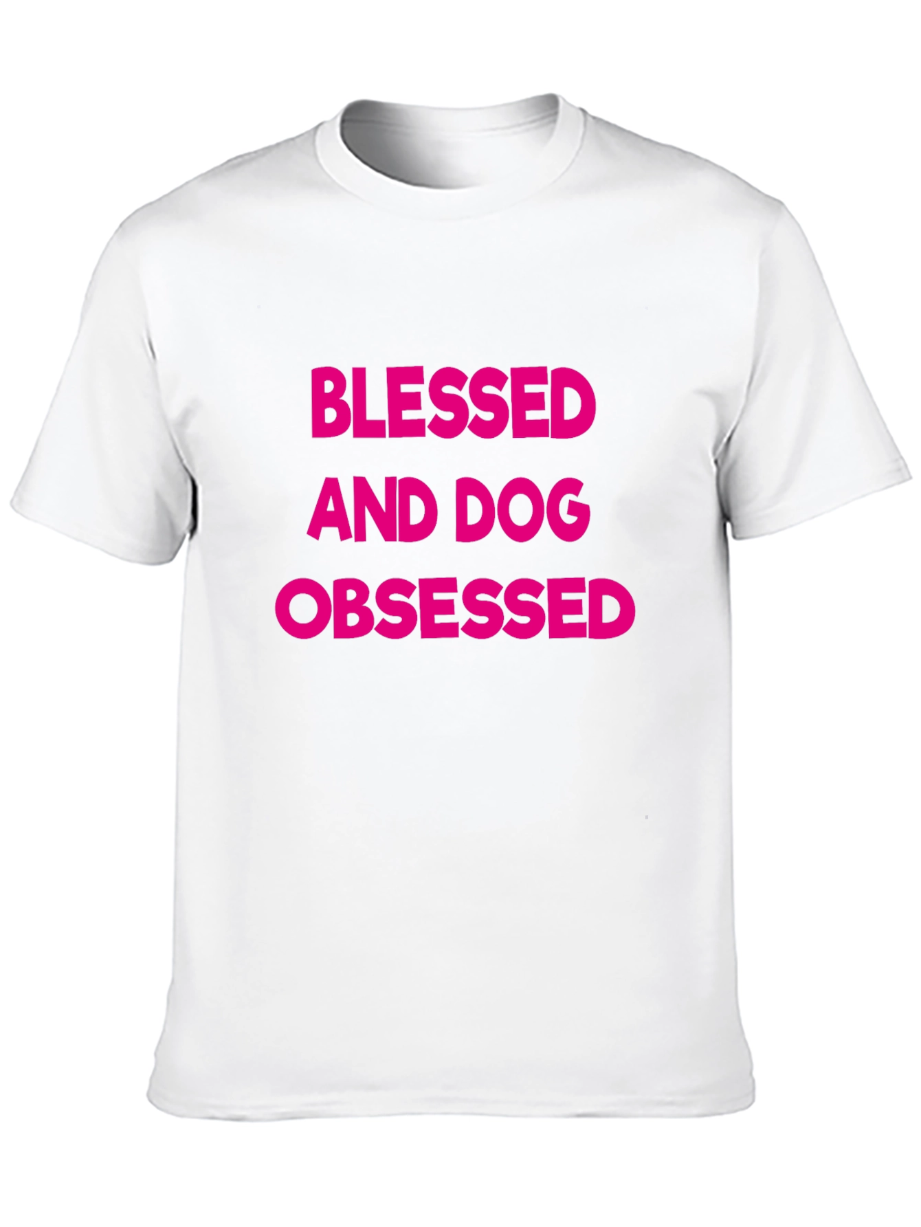Blessed and Dog Obsessed Black T-Shirt