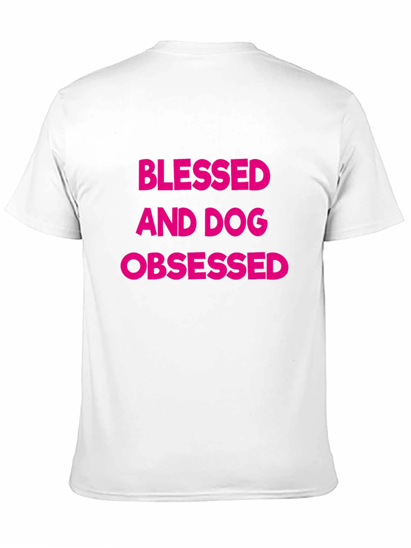 Blessed and Dog Obsessed Black T-Shirt
