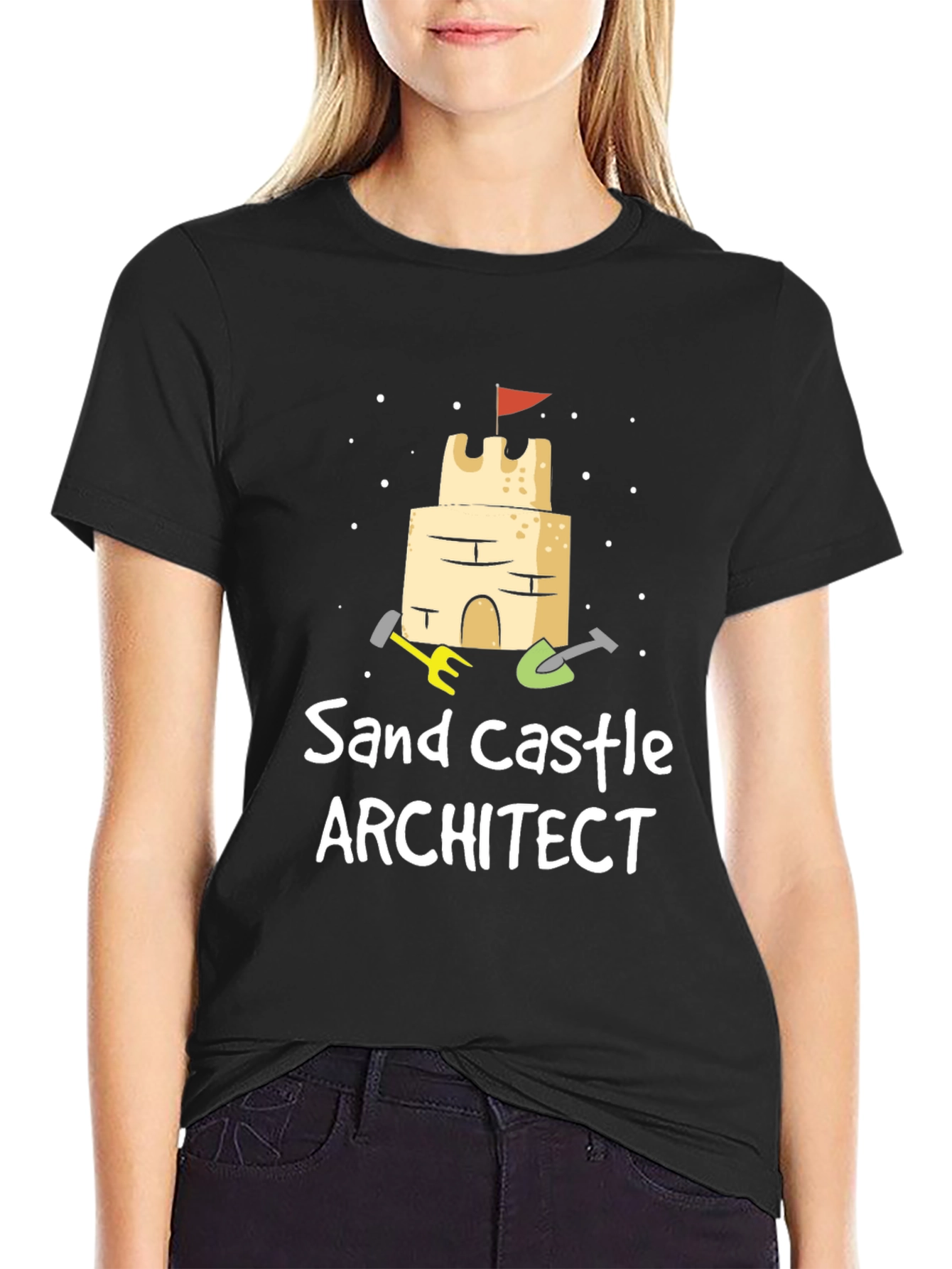 Sand Castle Architect T-Shirt