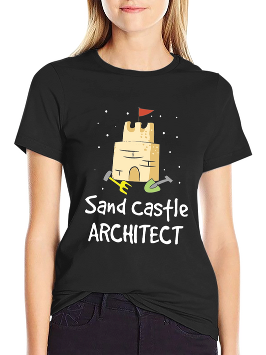 Sand Castle Architect T-Shirt