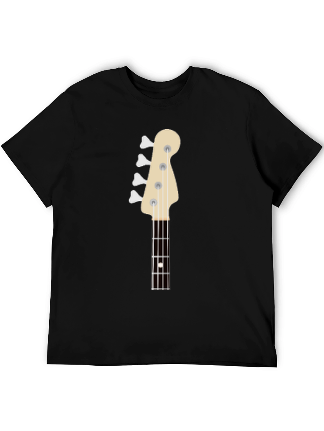 Bass Guitar Headstock Graphic T-Shirt