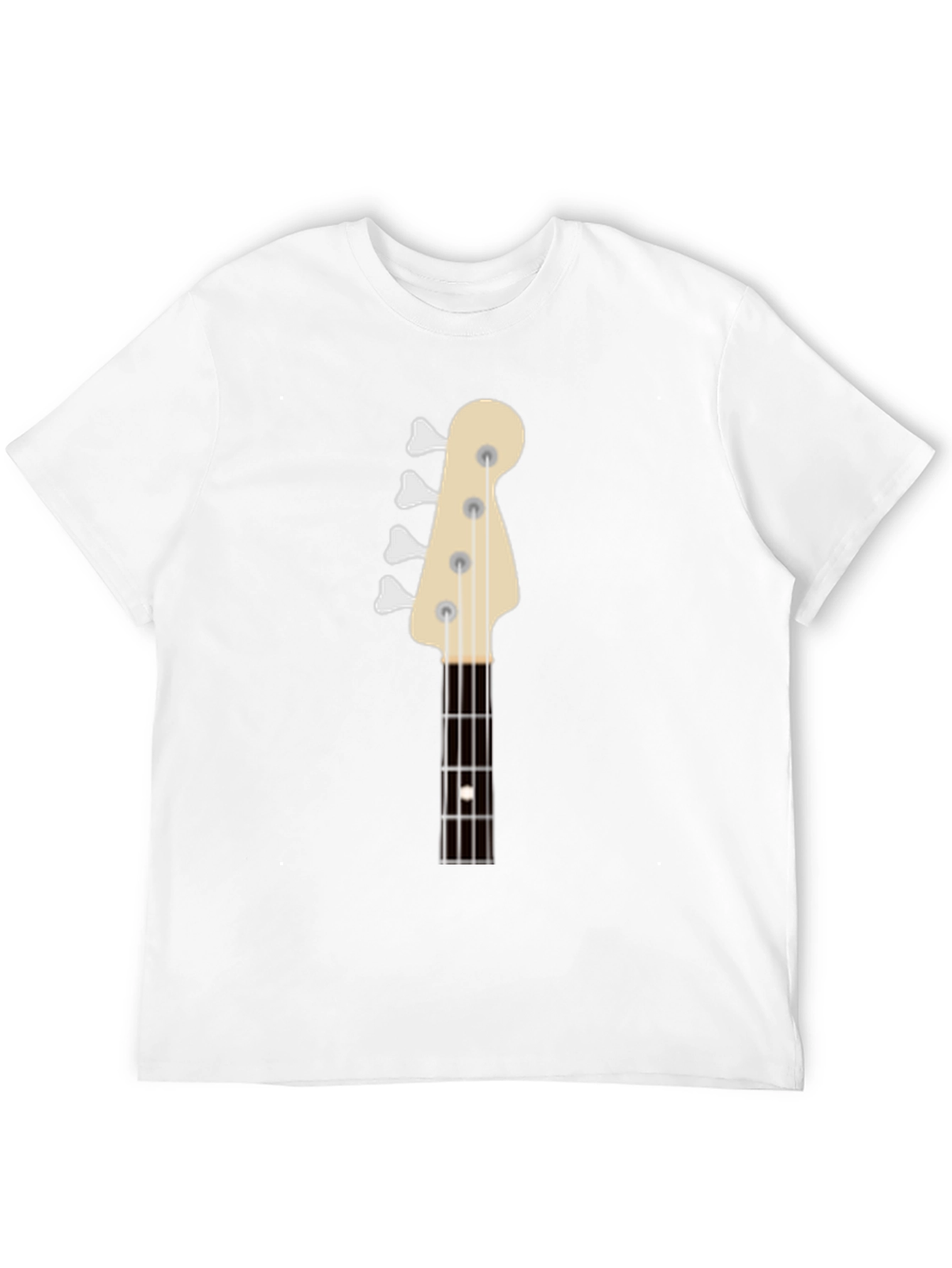 Bass Guitar Headstock Graphic T-Shirt