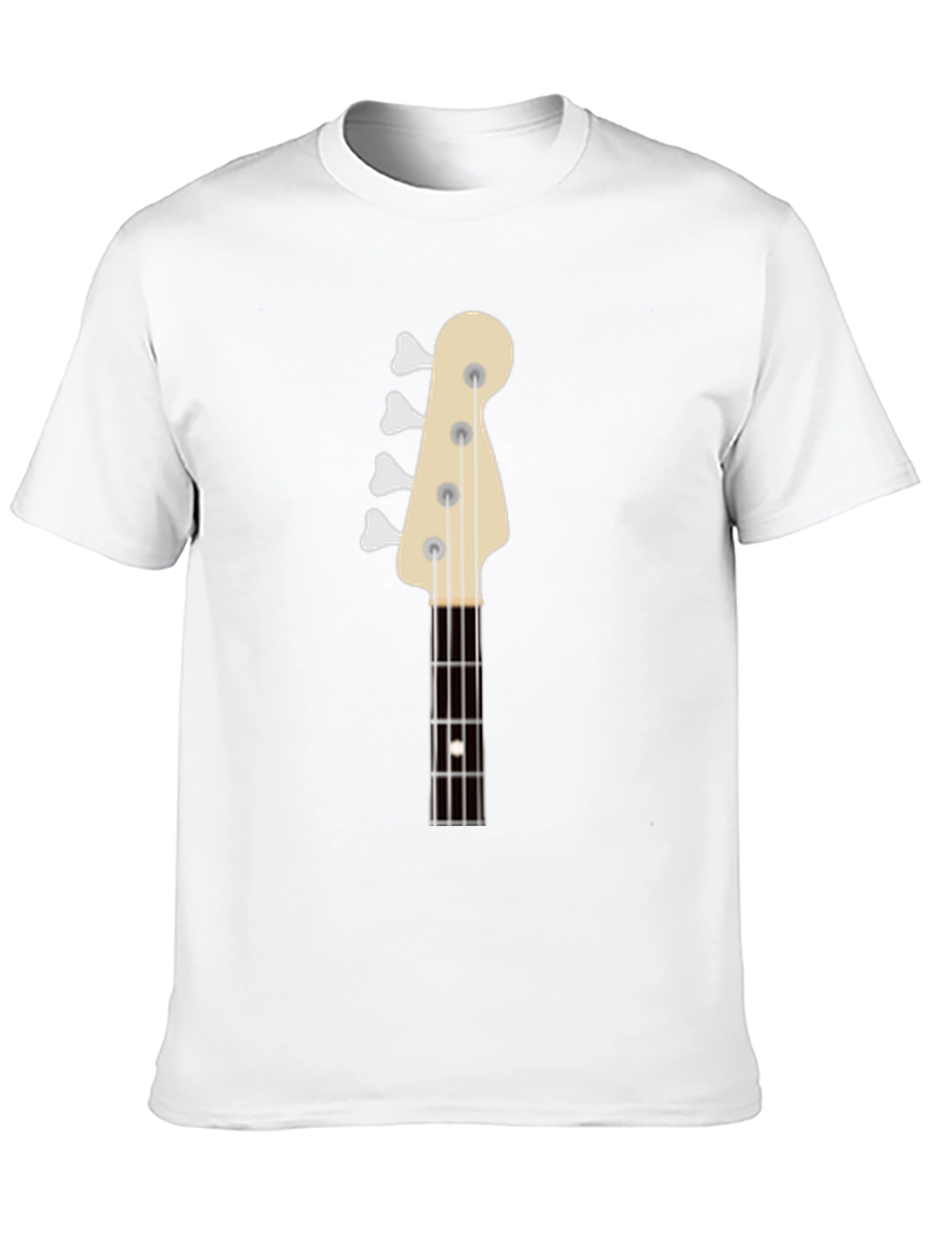 Bass Guitar Headstock Graphic T-Shirt