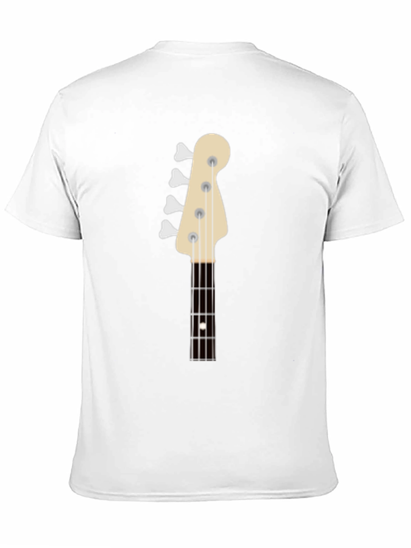 Bass Guitar Headstock Graphic T-Shirt