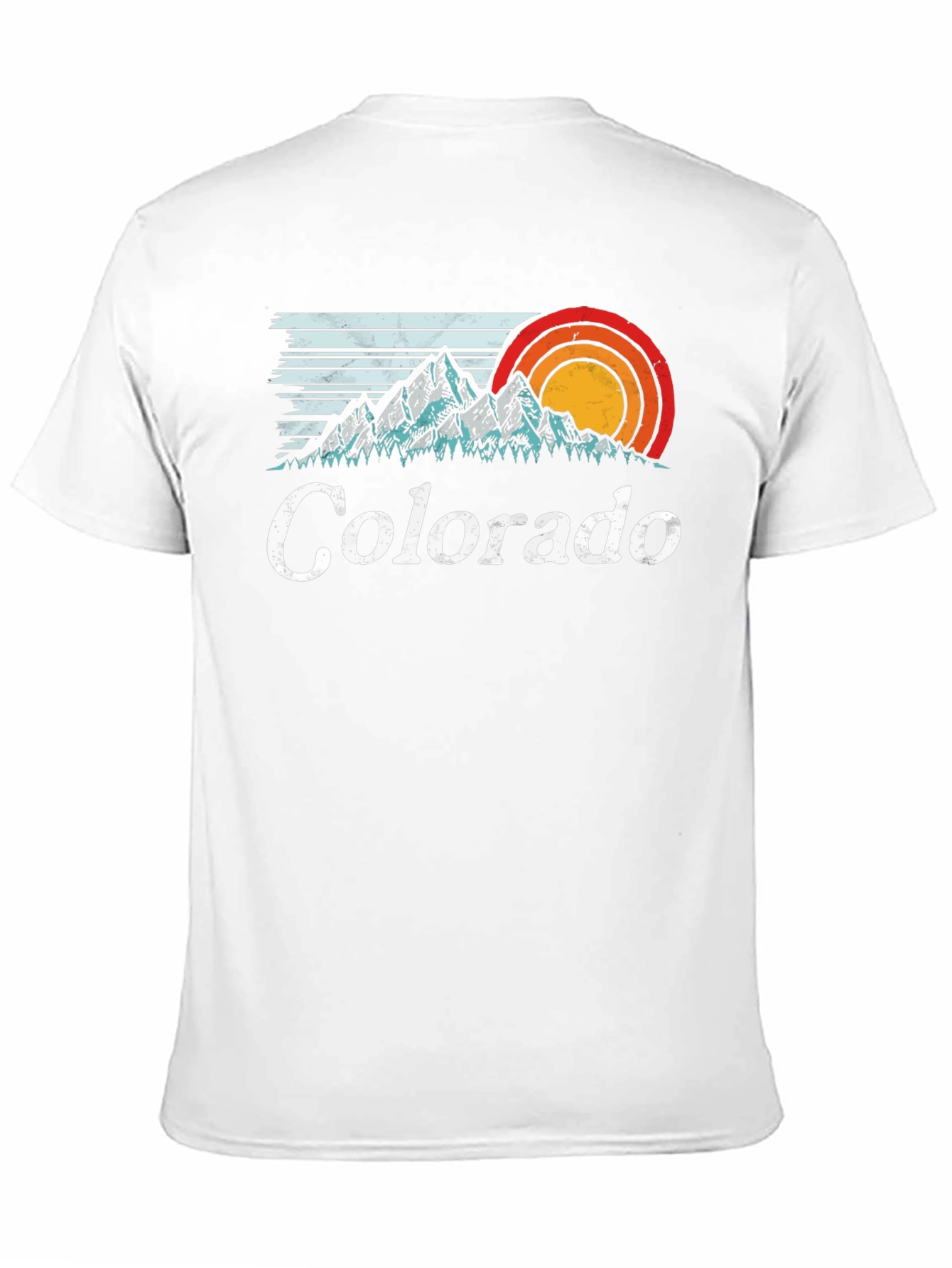 Colorado Retro Mountain T-Shirt