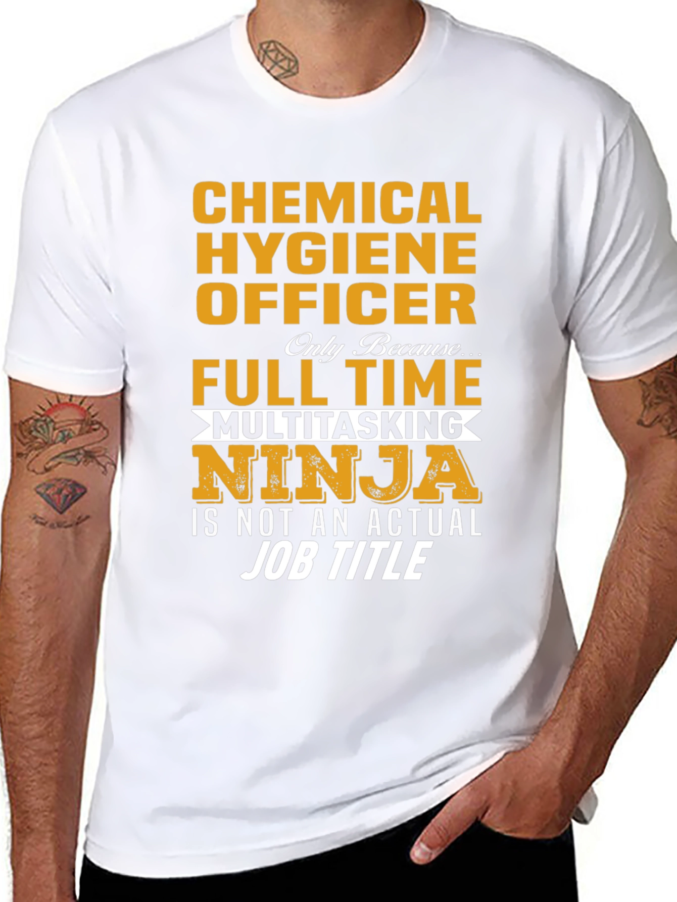 Chemical Hygiene Officer T-Shirt - Multitasking Ninja