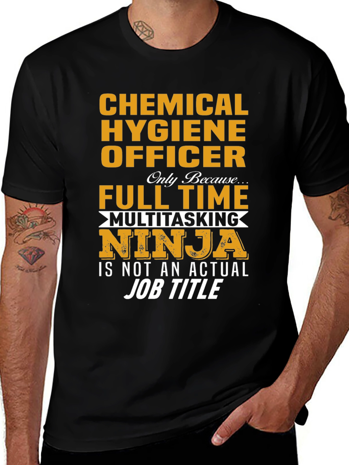 Chemical Hygiene Officer T-Shirt - Multitasking Ninja
