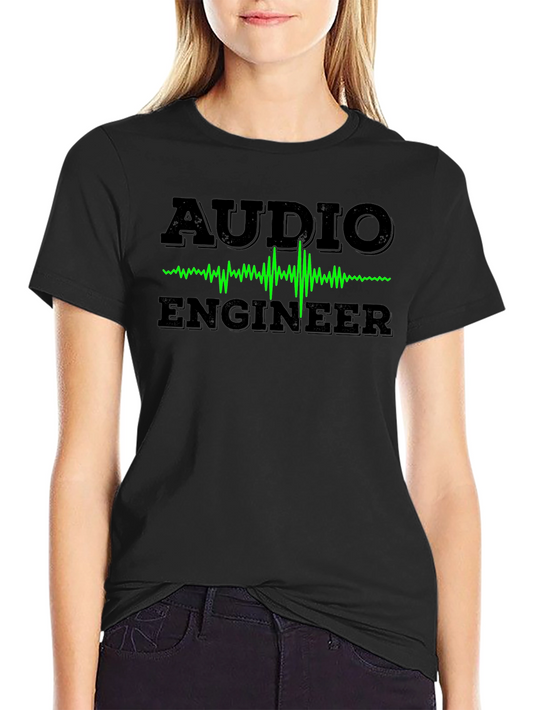 Audio Engineer T-Shirt: Cool Graphic Tee