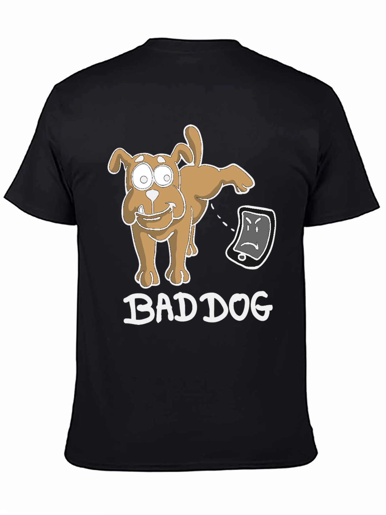 Bad Dog Funny T-Shirt