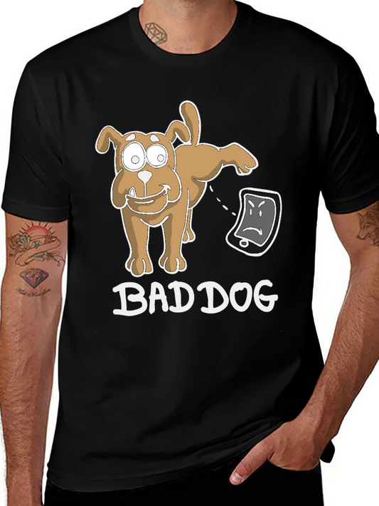 Bad Dog Funny T-Shirt