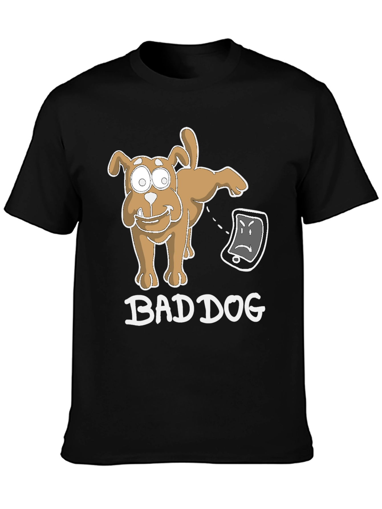 Bad Dog Funny T-Shirt