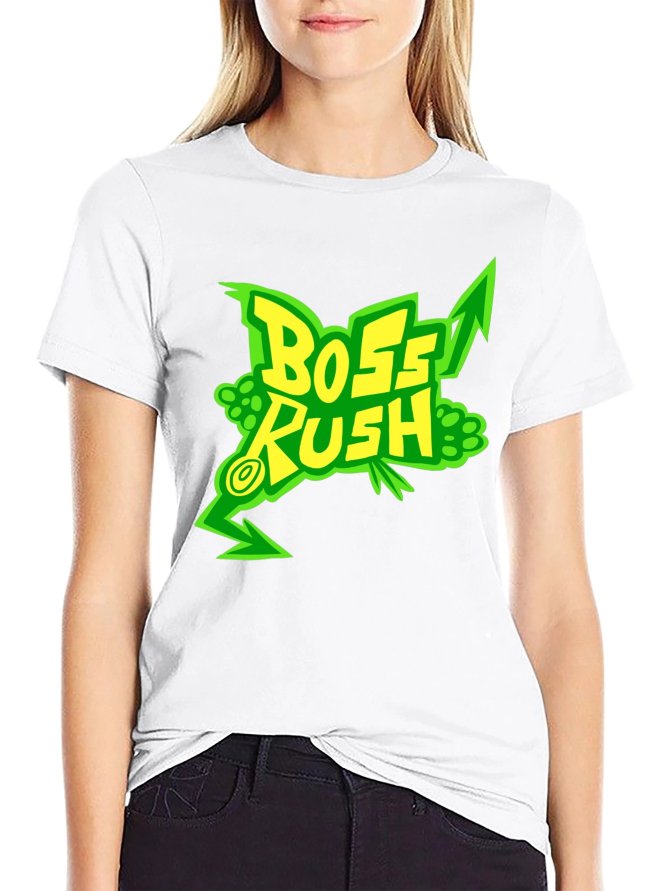 Boss Kush Graphic Print Black T-Shirt