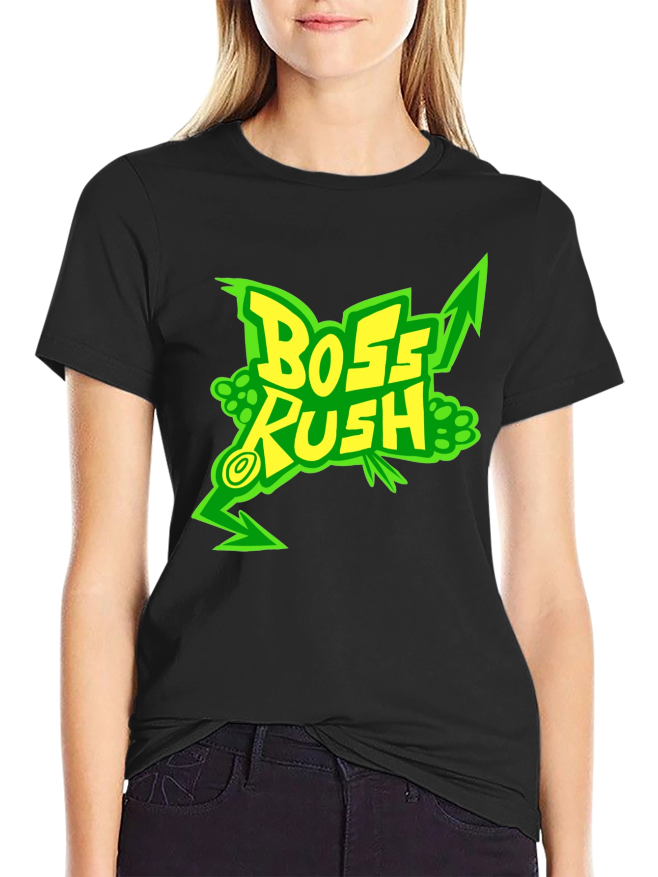 Boss Kush Graphic Print Black T-Shirt