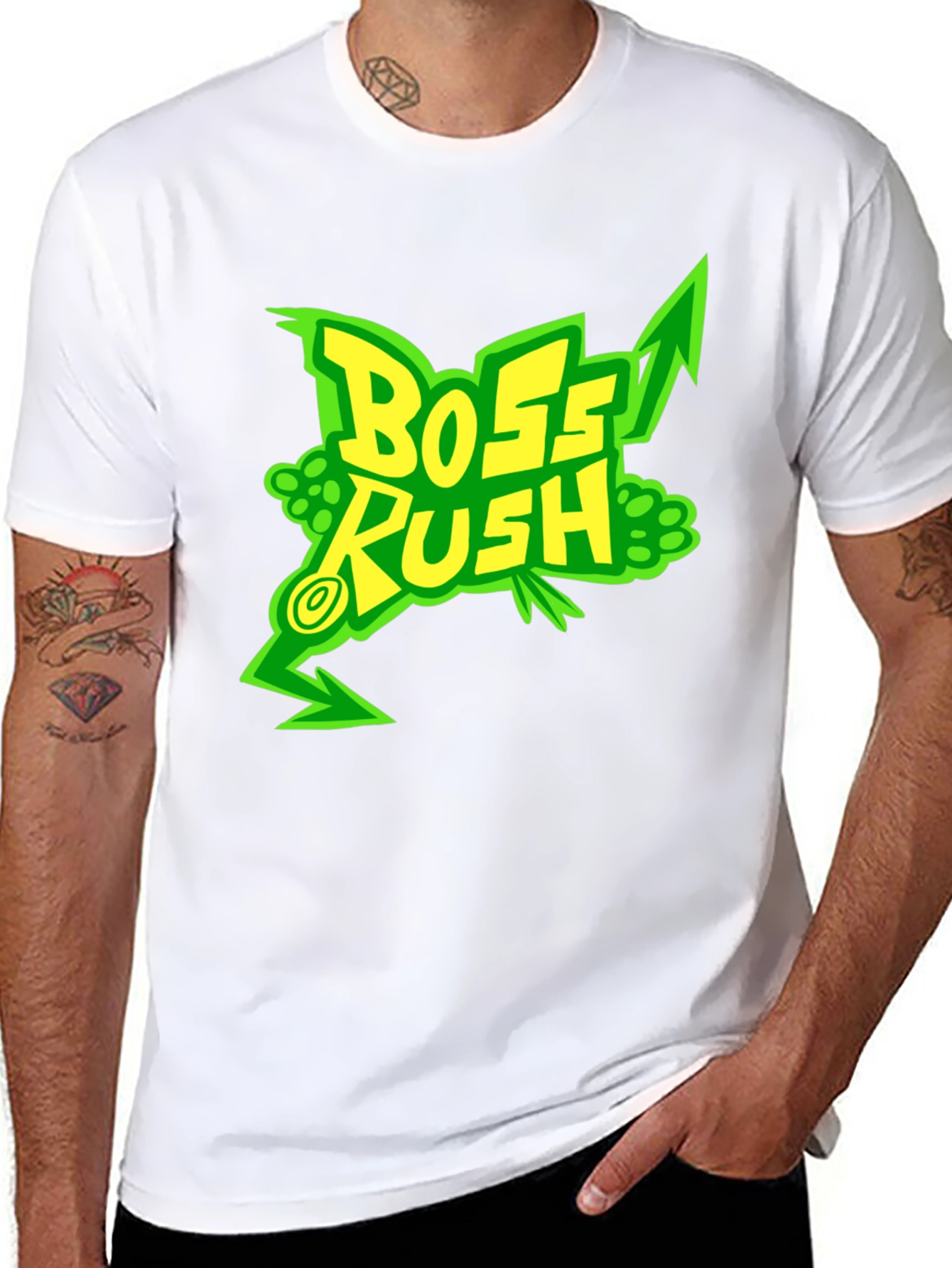 Boss Kush Graphic Print Black T-Shirt