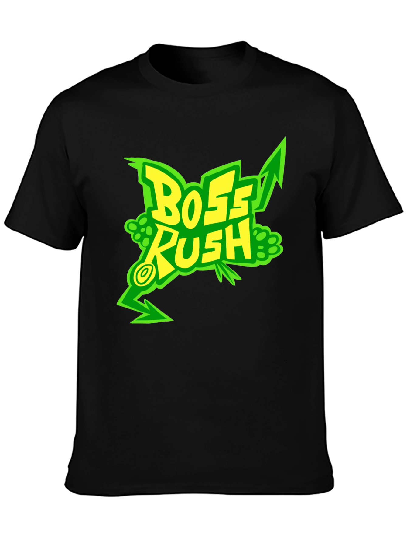 Boss Kush Graphic Print Black T-Shirt