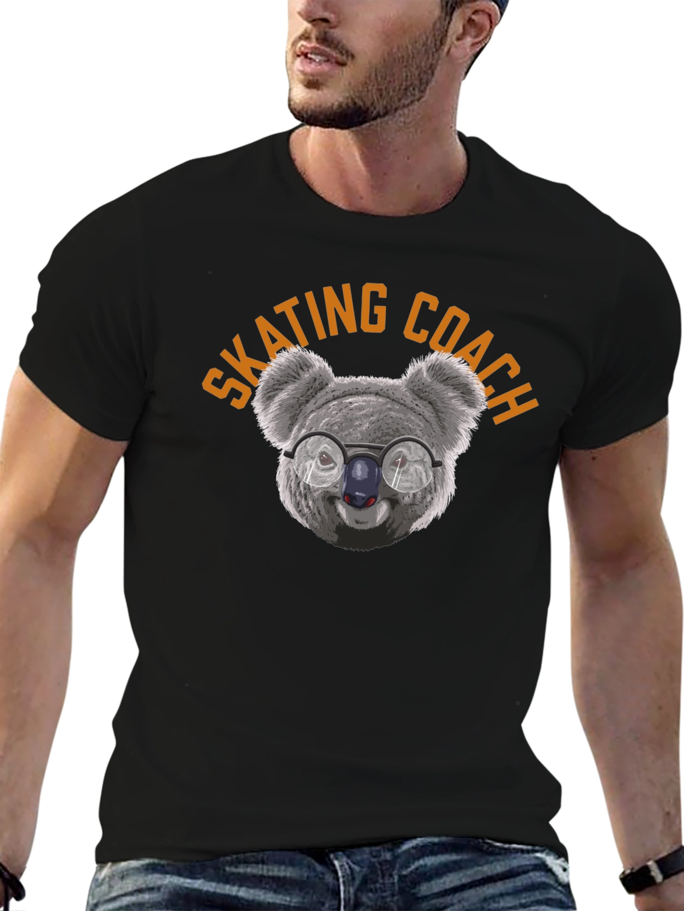 Skating Coach Koala T-Shirt